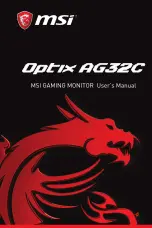 Preview for 2 page of MSI Optix AG32C User Manual