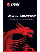 Предварительный просмотр 2 страницы MSI Optix MAG24C User Manual