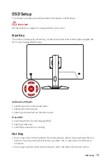 Предварительный просмотр 11 страницы MSI Optix MAG2742 Manual