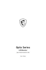 MSI Optix MAG274QRX User Manual предпросмотр