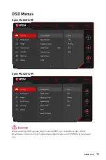 Preview for 11 page of MSI Optix MAG281URF User Manual