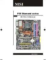 Preview for 1 page of MSI P35 Diamond User Manual