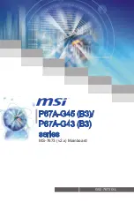 MSI P67A-G43 Manual preview