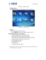 Предварительный просмотр 11 страницы MSI PF560 User Operating Manual