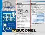 Предварительный просмотр 1 страницы MSI StarCam 370i Quick Start Manual