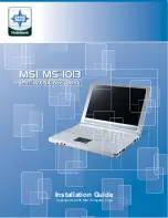 Preview for 1 page of MSI Whitebook MS-1013 Installation Manual