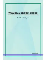 MSI Wind Box DC500 User Manual предпросмотр