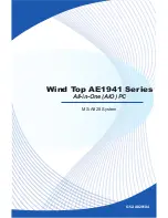 Предварительный просмотр 1 страницы MSI Wind-Top-AE1941 Series User Manual