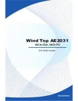 Предварительный просмотр 1 страницы MSI Wind Top AE2031 User Manual