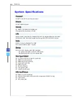 Предварительный просмотр 22 страницы MSI Wind Top AE2031 User Manual