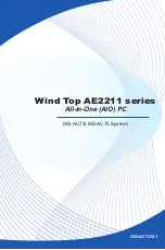 MSI Wind Top AE2211 series Manual preview