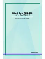 MSI Wind Top AE2400 User Manual предпросмотр