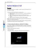 Предварительный просмотр 42 страницы MSI Wind Top AP1612 User Manual