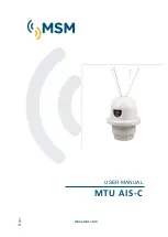 MSM MTU AIS-C User Manual preview