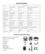 Preview for 4 page of mspa A081008 Manual