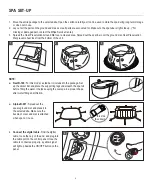 Preview for 9 page of mspa B-091 Alpine Owner'S Manual And Warranty Information