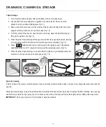 Предварительный просмотр 16 страницы mspa B-091 Alpine Owner'S Manual And Warranty Information