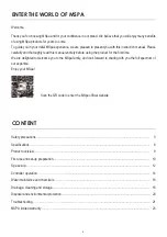 Предварительный просмотр 2 страницы mspa C-MO049 Owner'S Manual