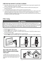 Предварительный просмотр 11 страницы mspa E-BA04 Owner'S Manual