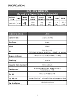 Preview for 8 page of mspa JB-301 Owner'S Manual