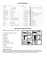 Preview for 4 page of mspa jetSpa M210A Installaton Manual