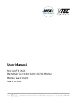 MSR ELECTRONIC Intec Controls PolyGard 2 DGC6 User Manual preview