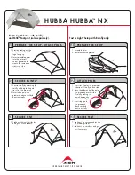 Предварительный просмотр 2 страницы MSR HUBBA HUBBA NX Assembly Instructions