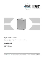 MSR Intec Controls PolyGard CO LC-1112 V3 User Manual preview