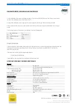 Предварительный просмотр 12 страницы MSR PolyGard 2 MSC2 Datasheet And User Manual