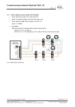 Предварительный просмотр 17 страницы MSR PolyGard DGC-05 Manuallines For Wiring And Commissioning Of The Hardware