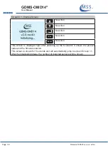 Preview for 34 page of MSSC GDMS-OMD14 User Manual