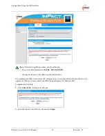 Предварительный просмотр 38 страницы MST ImPact WAP User Manual