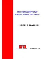 Предварительный просмотр 1 страницы MSTRONIC MIT-904P User Manual