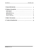 Preview for 2 page of MSTRONIC MSE PSE-SW5G User Manual