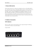 Preview for 3 page of MSTRONIC MSE PSE-SW5G User Manual