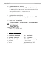 Preview for 8 page of MSTRONIC SOL10P12 Series User Manual