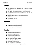 Предварительный просмотр 2 страницы MSTRONIC SOL10P24 Series User Manual