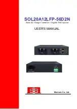 Preview for 1 page of MSTRONIC SOL20A12LFP-56D2N User Manual