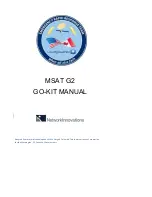 MSV MSAT G2 User Manual preview