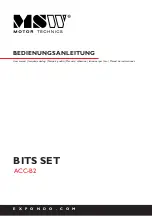 Preview for 1 page of MSW Motor Technics ACC-B2 User Manual