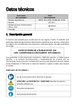 Preview for 32 page of MSW Motor Technics ACC-LKT1 User Manual