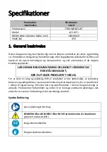 Preview for 42 page of MSW Motor Technics ACC-LKT1 User Manual