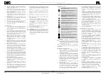 Preview for 4 page of MSW Motor Technics MSW-CBS-140 User Manual