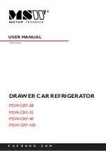 MSW Motor Technics MSW-CRF-105 User Manual preview