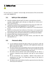 Preview for 9 page of MSW Motor Technics MSW-DA-20 User Manual