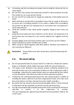 Предварительный просмотр 22 страницы MSW Motor Technics MSW-OD-68 User Manual