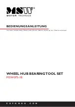 Preview for 1 page of MSW Motor Technics MSW-SPS-18 User Manual