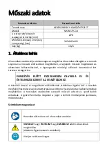 Preview for 59 page of MSW Motor Technics MSW-SPS-18 User Manual