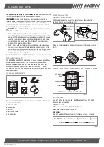 MSW MINIAC GO Quick Start Manual предпросмотр