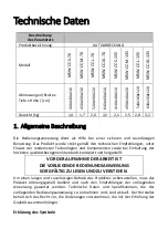 Предварительный просмотр 3 страницы MSW MSW-CC-L-135 User Manual